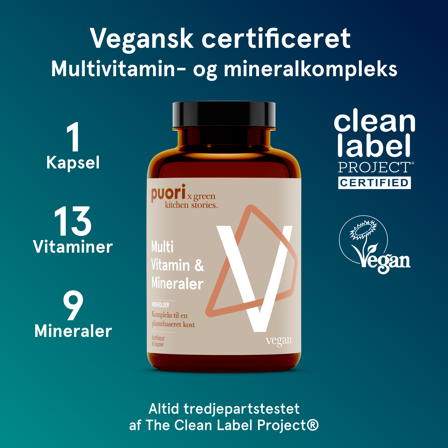 V - Multivitamin & Mineraler
